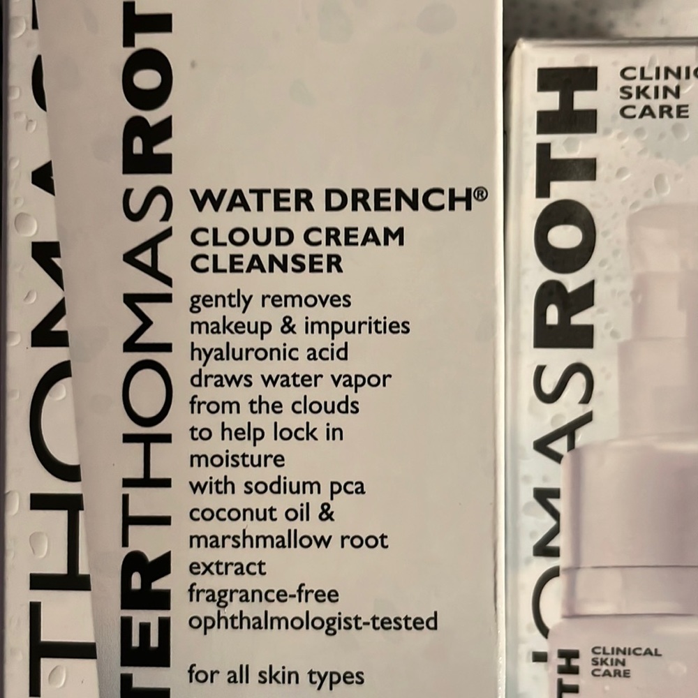 NIB-PeterThomas Roth Cloud Cream Wash & Cloud Face Serum.